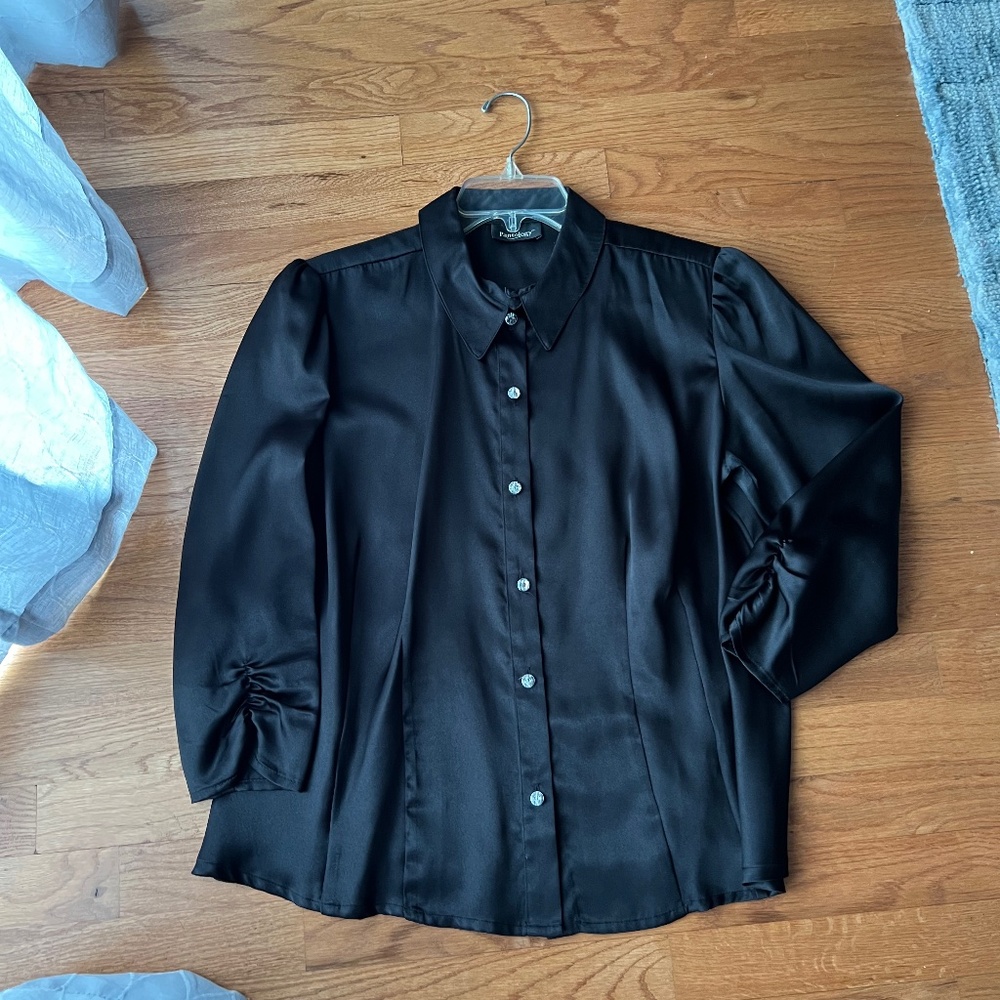 Pantology satin blouse